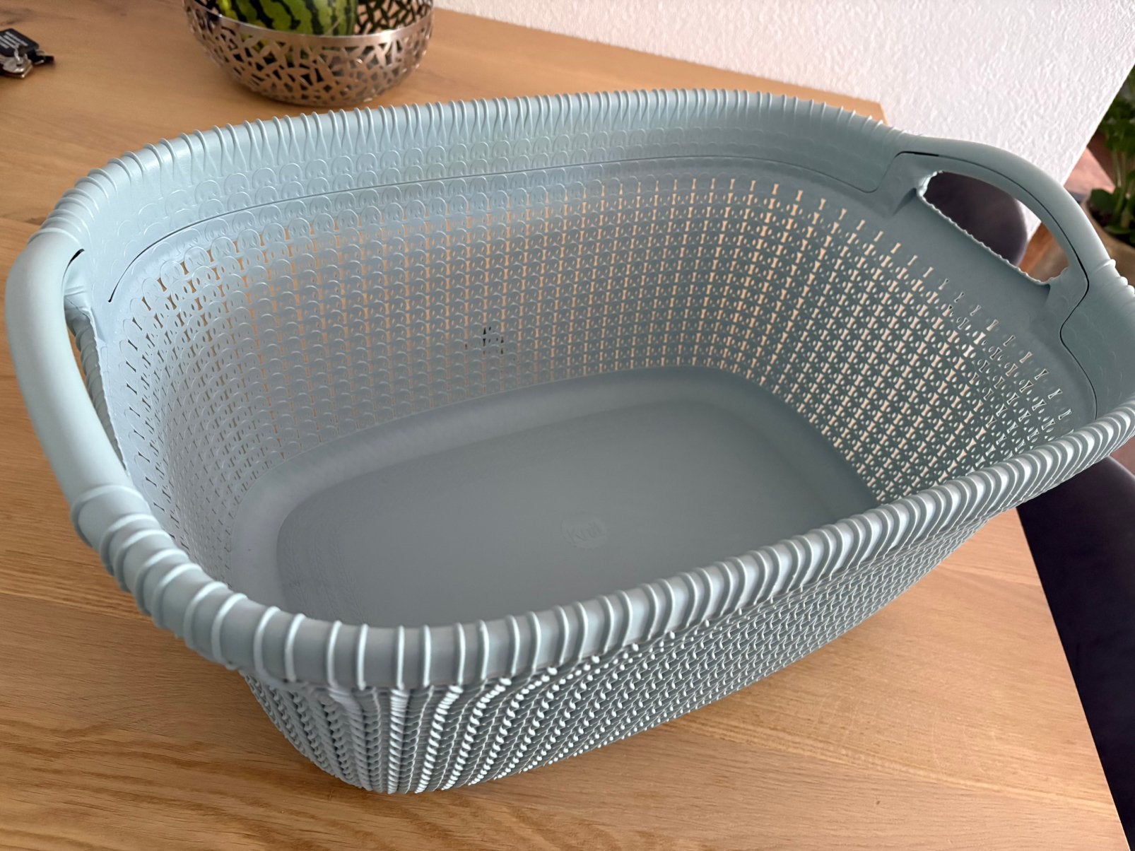 Draag wasmand nieuw, Ophalen, Zo goed als nieuw, Rond, Kunststof