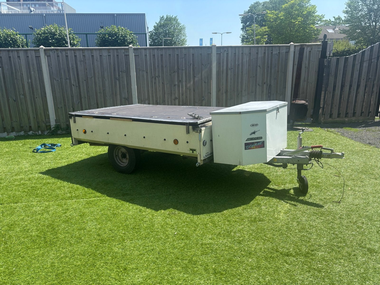 aanhanger met klep., Auto diversen, Aanhangers en Bagagewagens, Ophalen, Gebruikt