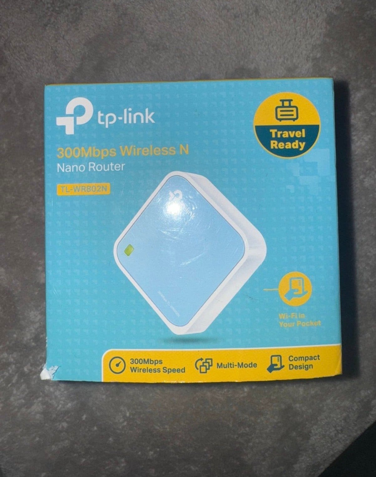 TP-Link TL-WR802N 300Mbps Wireless N Nano Router, Ophalen of Verzenden, Nieuw, Router