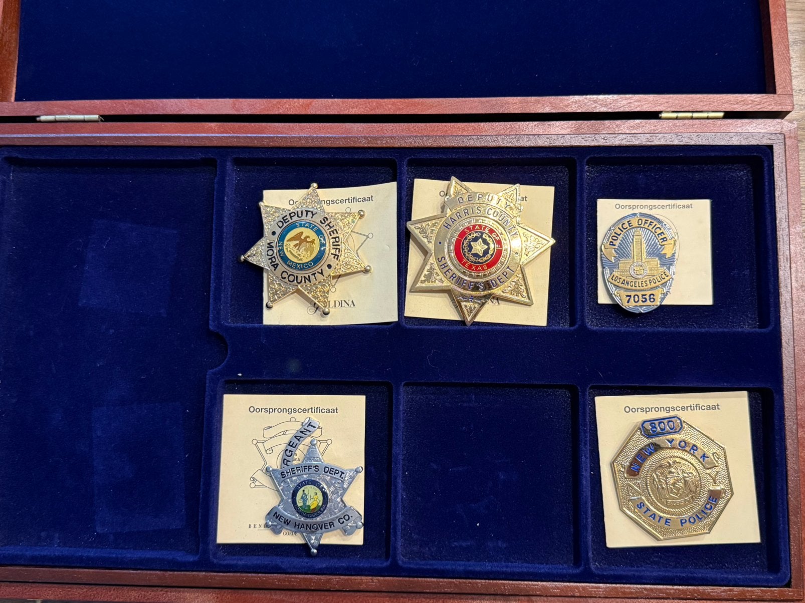 Goldina police badges US, Ophalen, Overige landen, Overige waardes