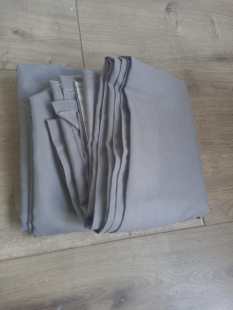 4 x ongebruikte Ikea grijze vitrage MAM 145 x 300 cm, 100 tot 150 cm, 200 cm of meer, Ikea, Vitrage