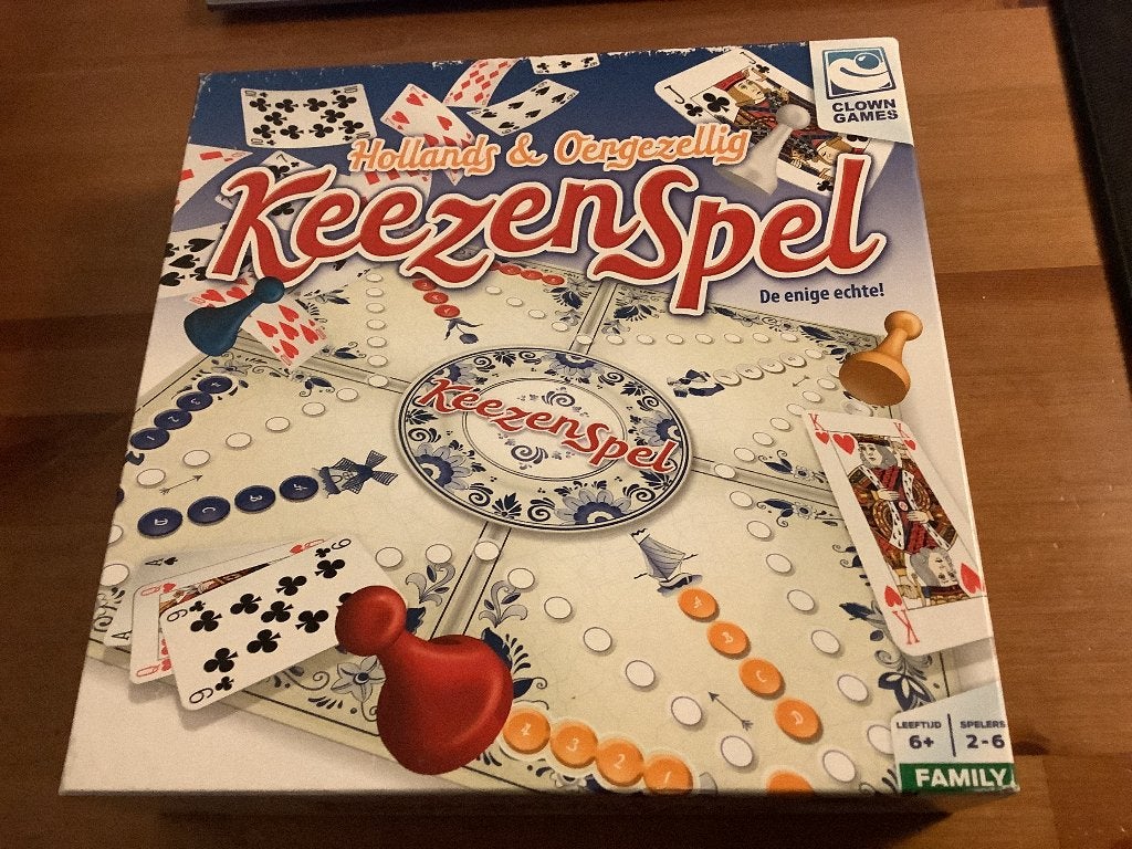 Keezenspel, Bordspel van Clown Games 2-6 personen, Vijf spelers of meer, Ophalen of Verzenden, Clown Games
