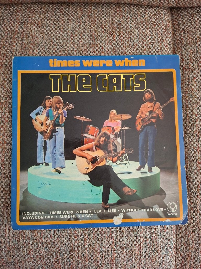 The Cats inclusief handtekeningen, Ophalen, Gebruikt