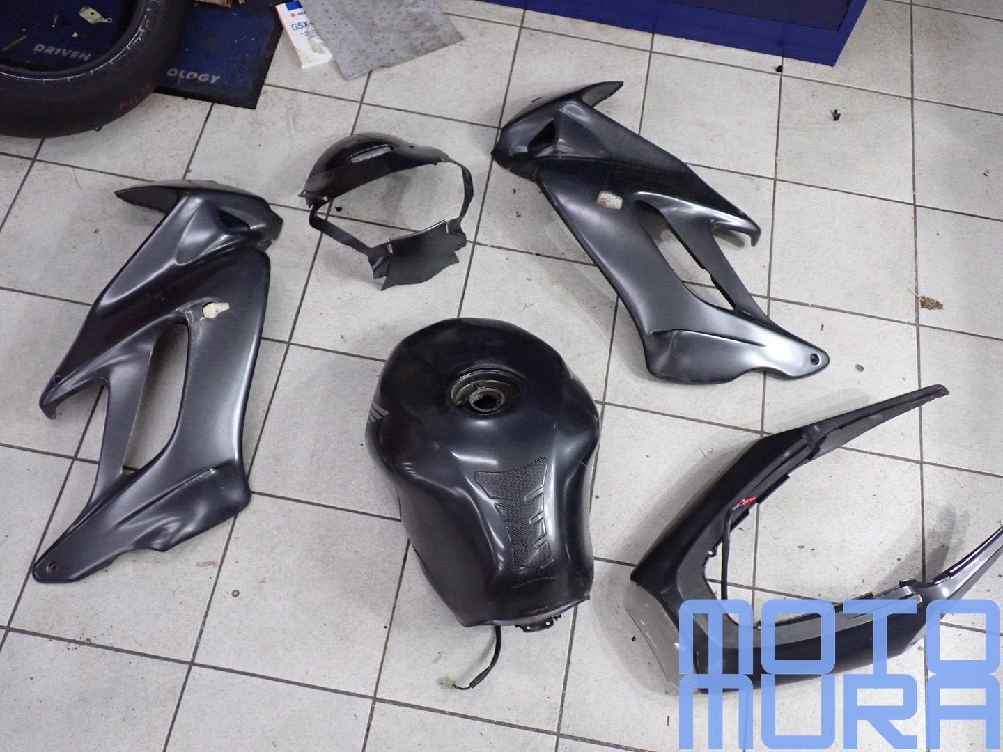 kuipdelen en tank Honda VTR 1000 2001 - 2006 VTR1000F firest, Motoren, Gebruikt, -, -, Ophalen of Verzenden