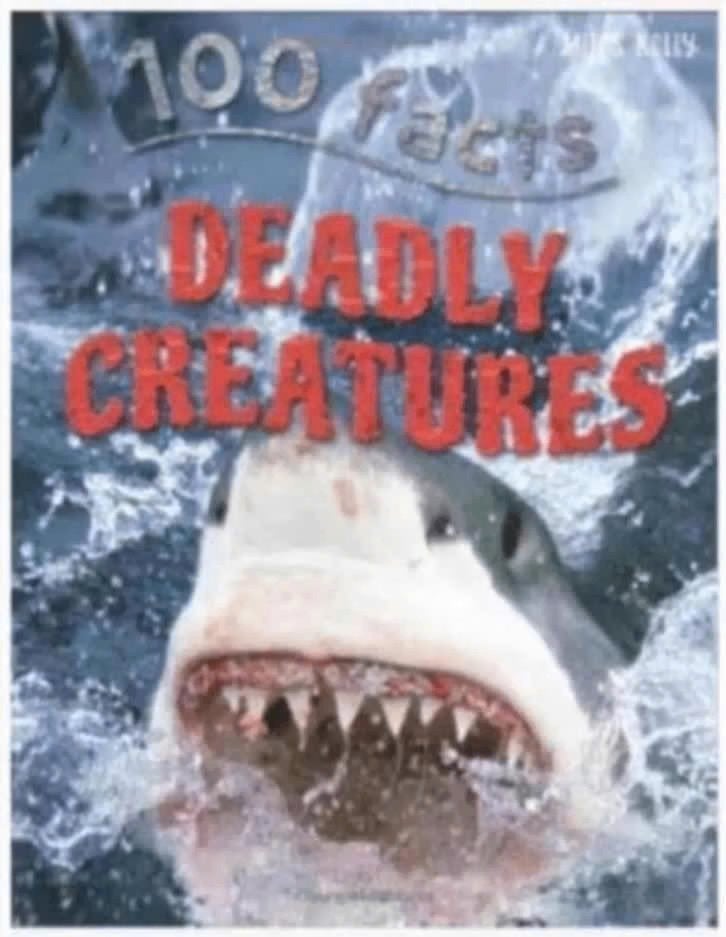 100 Facts - Deadly Creatures - Miles Kelly, Ophalen of Verzenden, Zo goed als nieuw