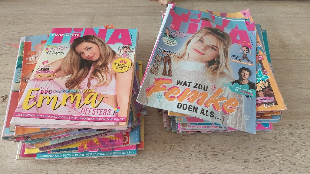 Tijdschriften en vakantieboeken Tina, Ophalen, Gelezen, Damesbladen