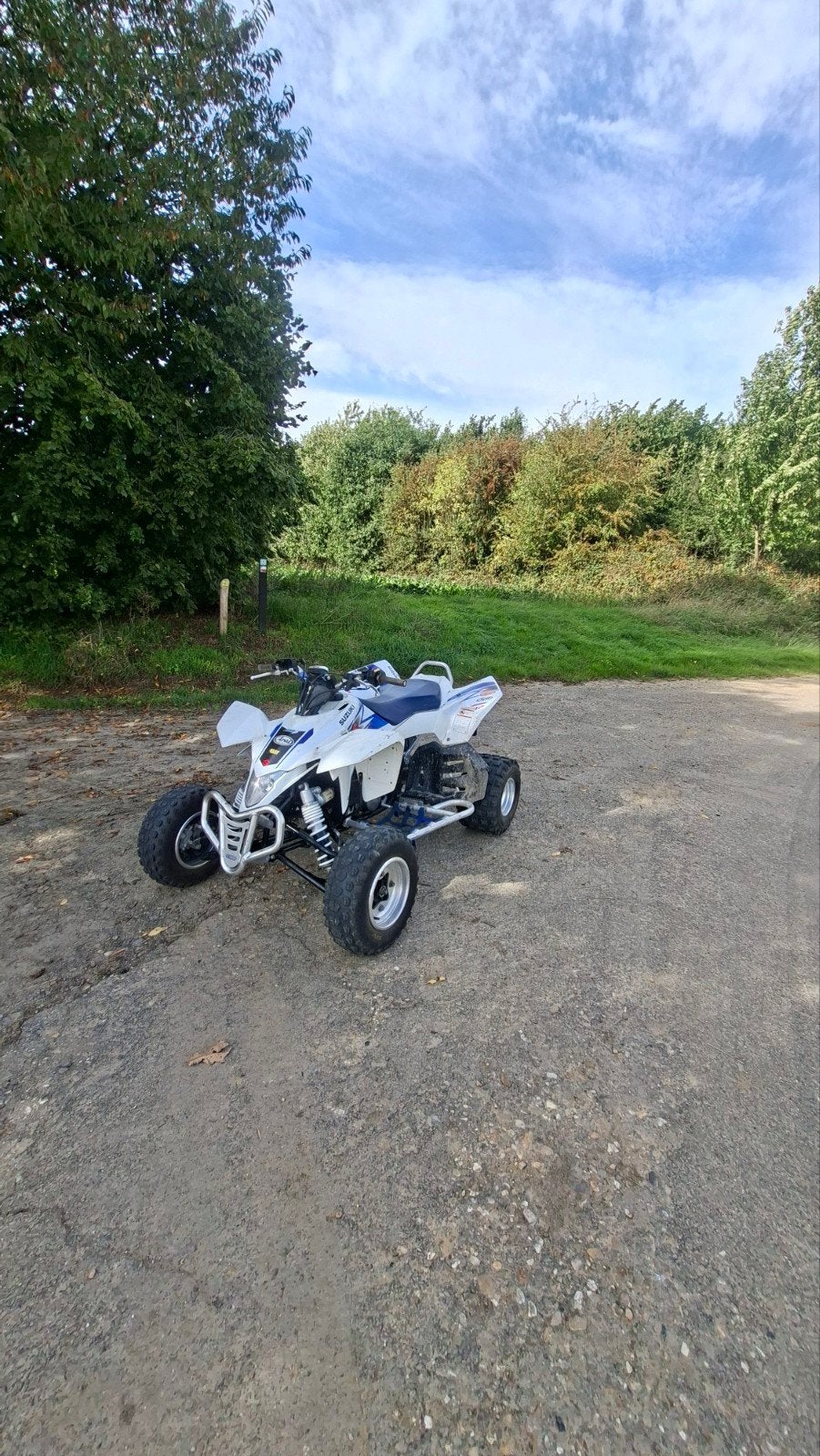 Frame met kenteken gezocht Suzuki ltr450, Motoren