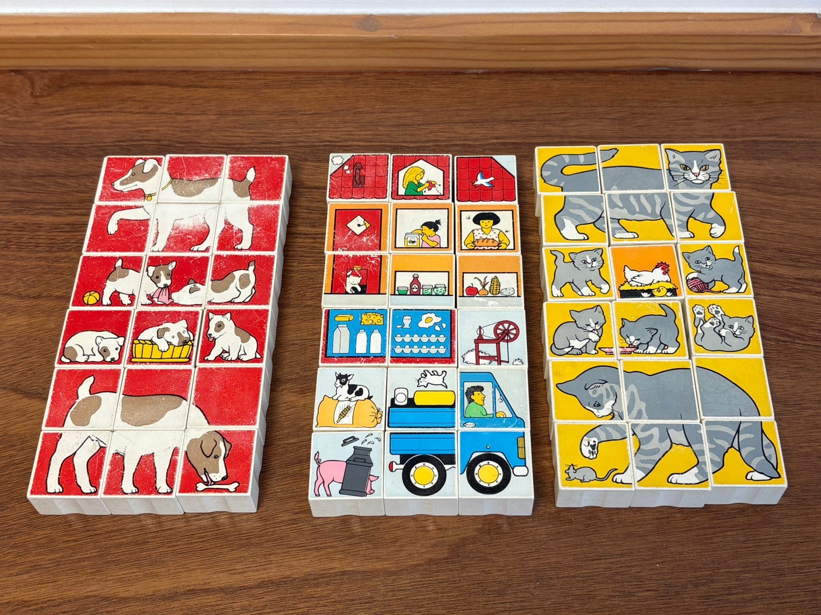 Duplo vintage blokjes met puzzel plaatjes, Kinderen en Baby's, Speelgoed | Duplo en Lego, Ophalen of Verzenden, Zo goed als nieuw