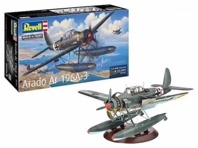 Revell	3787	Arado Ar 196A-3	1/32, Verzenden, Nieuw, Groter dan 1:72, Revell