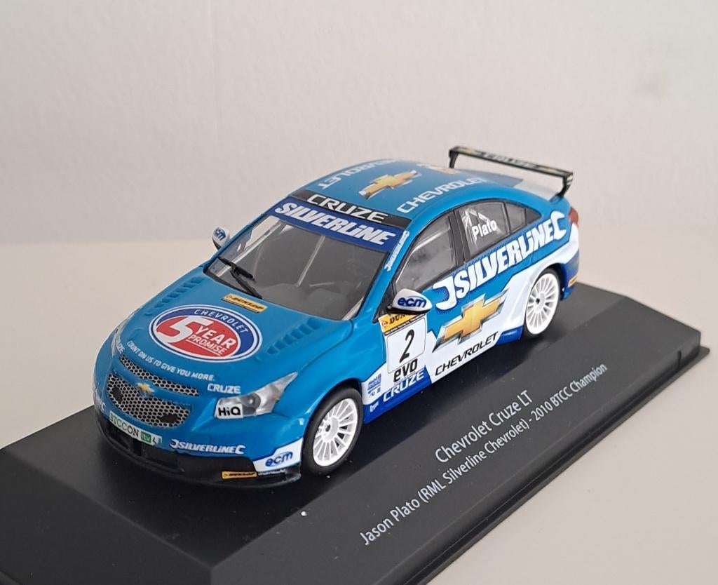 Chevrolet Cruze LT - 2010 -- BTCC Champion -- Jason Plato -, Ophalen of Verzenden, Nieuw, Auto, Overige merken