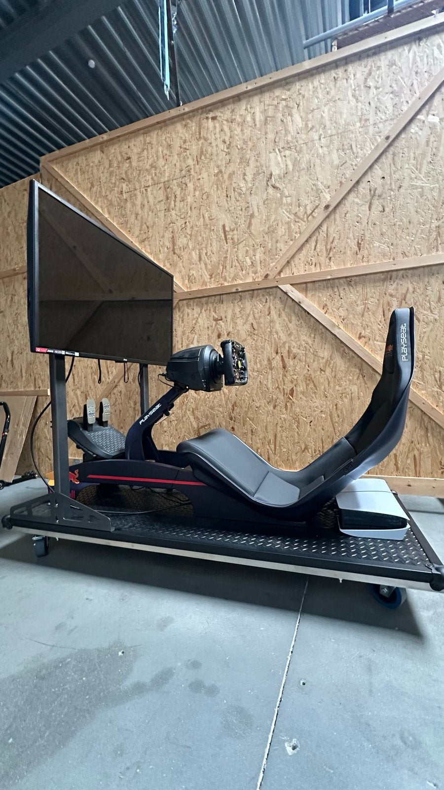 Complete Playseat F1 , PS5, Monitor verrijdbaar onderstel, Ophalen, Sony, Nieuw