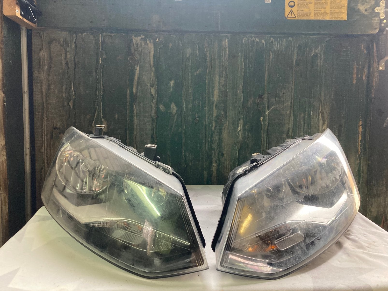 Koplampen vw polo 6r, Ophalen