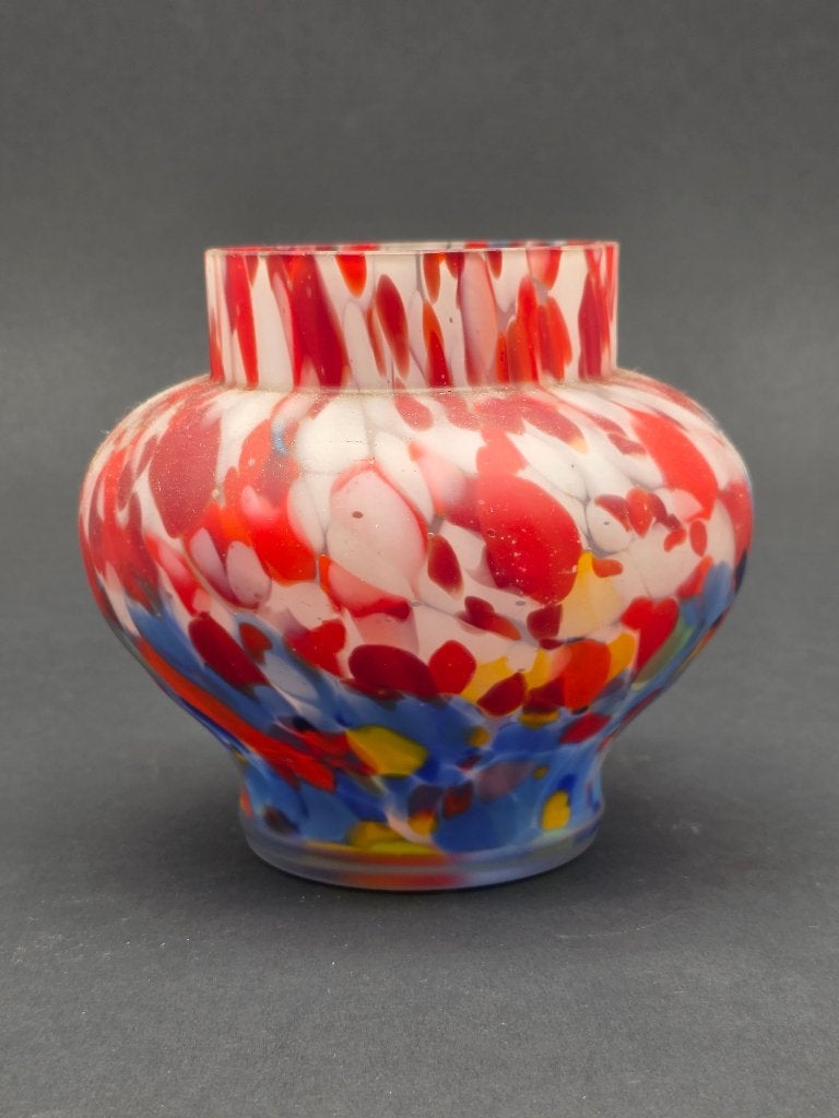 Boheems Kunstglas Vaas - Art Deco, Ophalen of Verzenden