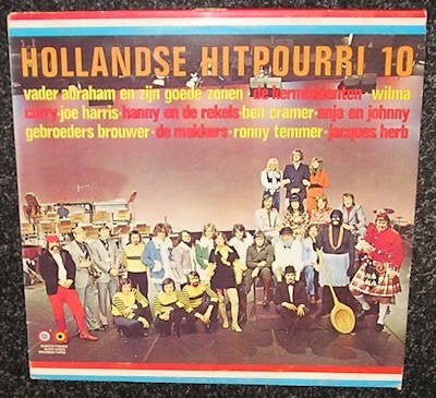 Hollandse Hitpourri 10 – Diverse Artiesten 1972 LP2137, Cd's en Dvd's, LP, Gebruikt, Pop, Ophalen of Verzenden