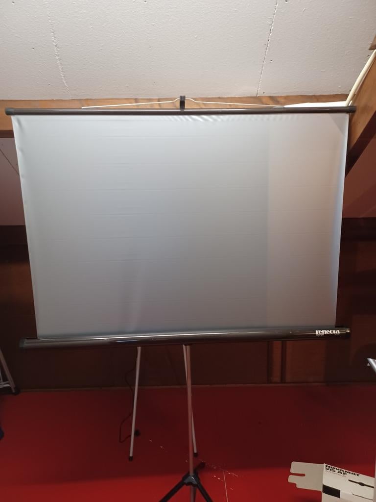 Braun Novamat 515 AF Diaprojector met Reflecta scherm, Ophalen, Gebruikt