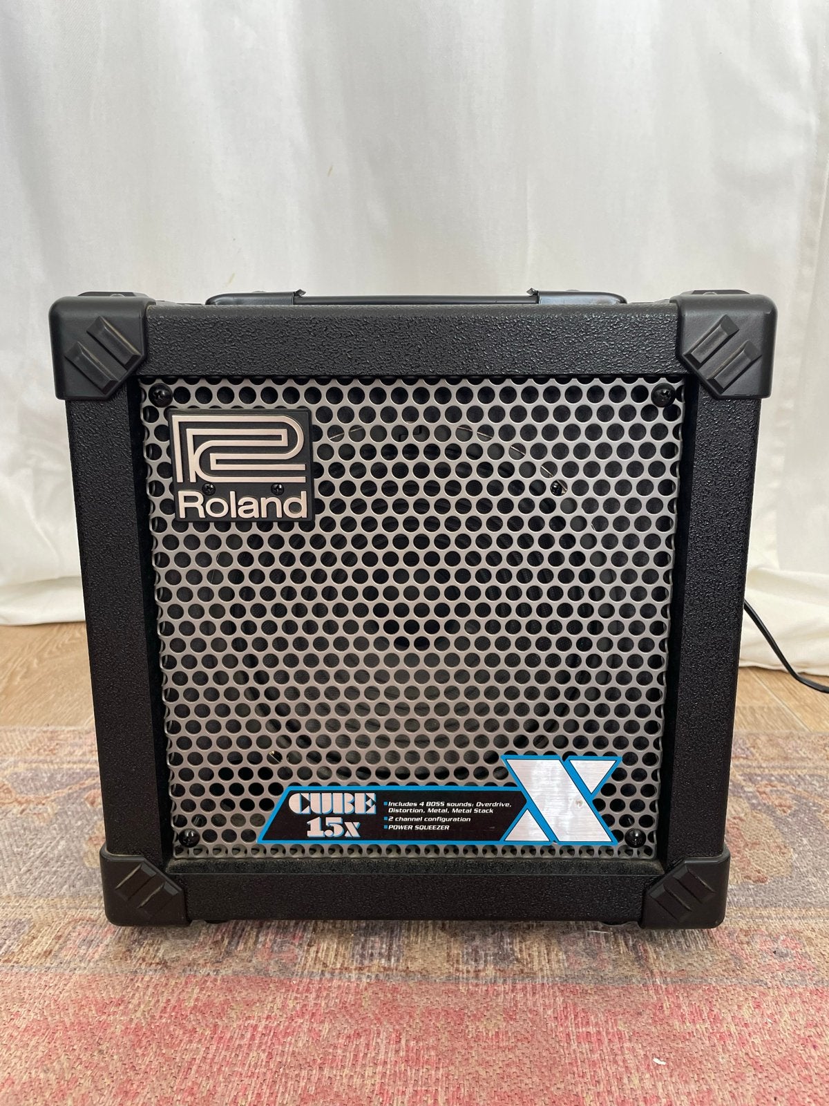 Roland Cube-15X gitaarversterker, Muziek en Instrumenten, Versterkers | Bas en Gitaar, Ophalen of Verzenden, Gebruikt, Gitaar