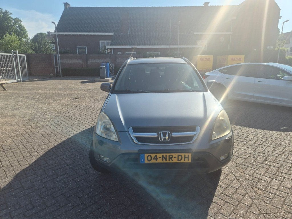 Honda CR-V 2.0 I AUT 2004 Grijs, Auto's, Automaat, 1998 cc, 1458 kg, 4 cilinders