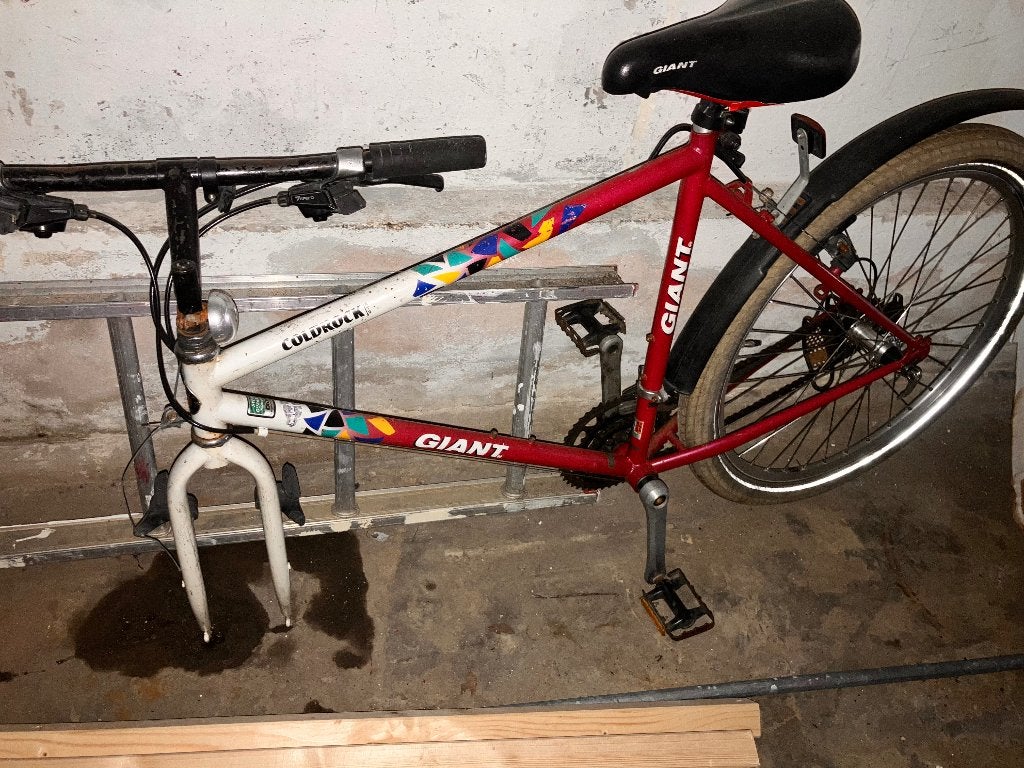 ATB Giant - coldrock Mountain bike, Fietsen en Brommers, Ophalen, Gebruikt, Velgrem, Giant
