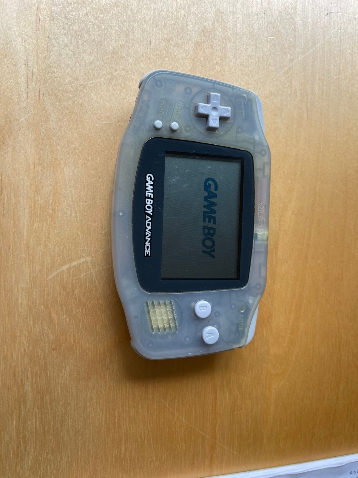 Game Boy Advance (GBA) (origineel) transparant blue, Gebruikt, 1 speler, Vanaf 3 jaar, Ophalen