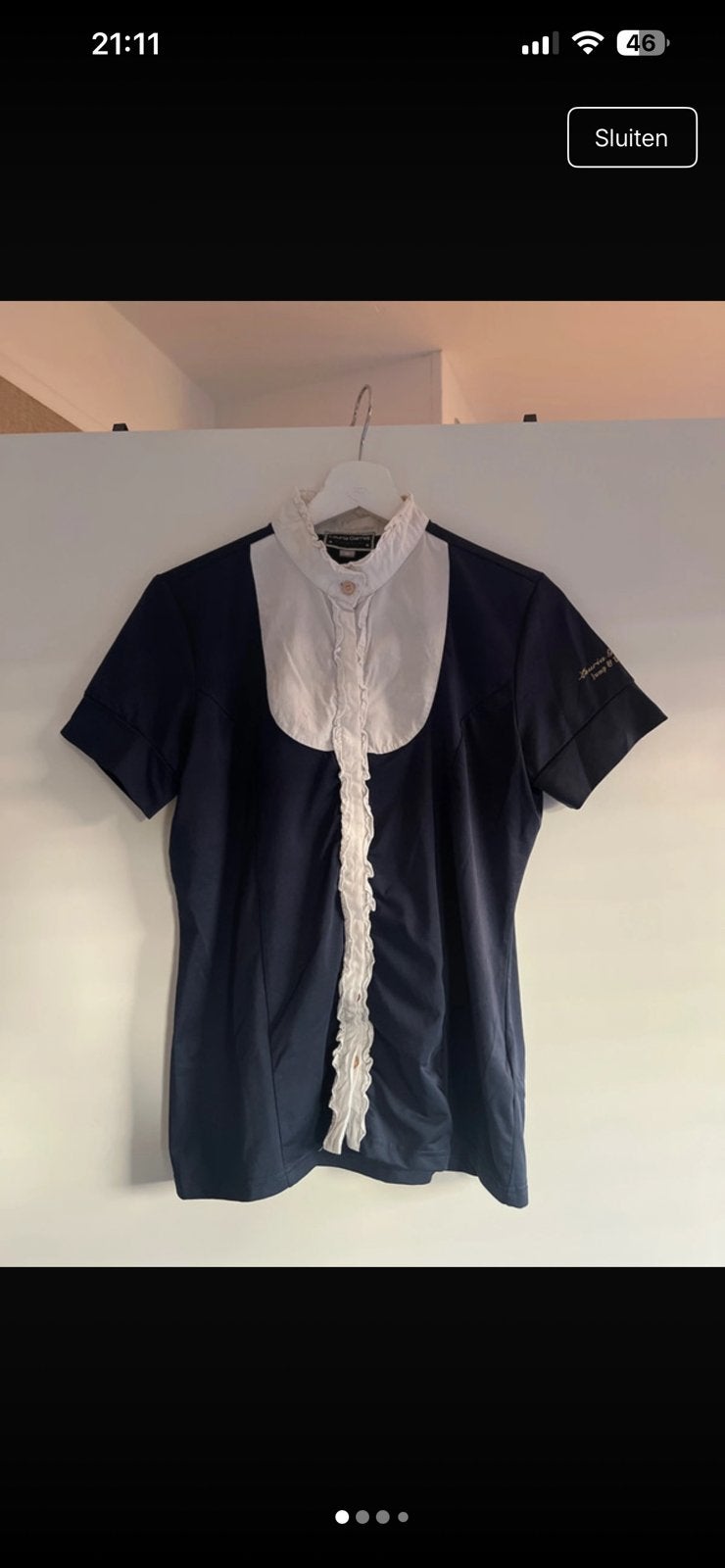 Lauria Garrelli wedstrijd shirt mt M, Ophalen of Verzenden, Zo goed als nieuw