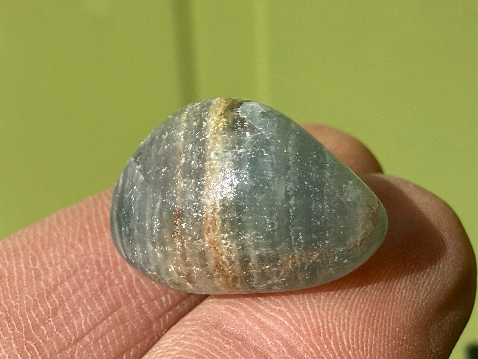 Lemurian Aquatine broekzaksteen mineralen, Ophalen of Verzenden, Mineraal