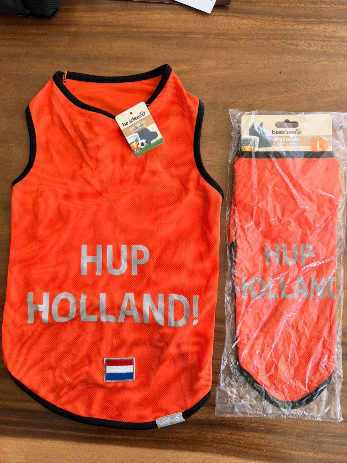 Beeztees Hup Holland nieuw!, Dieren en Toebehoren, Hondenkleding, Ophalen of Verzenden, Nieuw, Hondenshirt