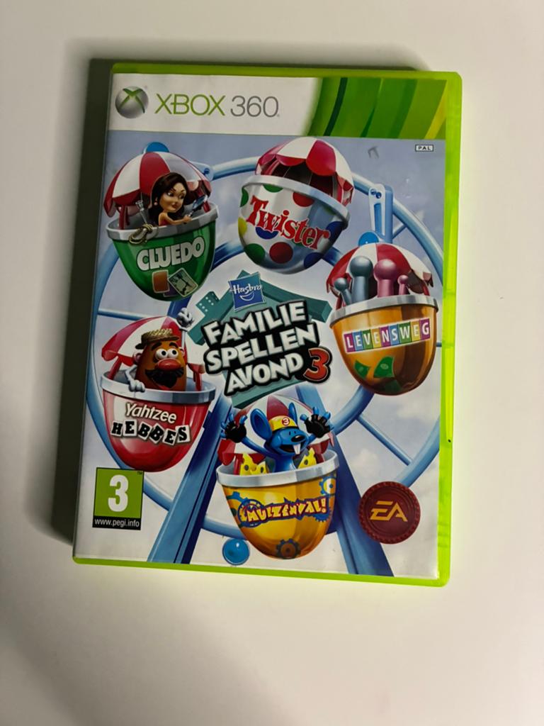 Hasbro Familie Spellen Avond 3 - Xbox 360, Overige genres, Eén computer, Ophalen of Verzenden, 3 spelers of meer