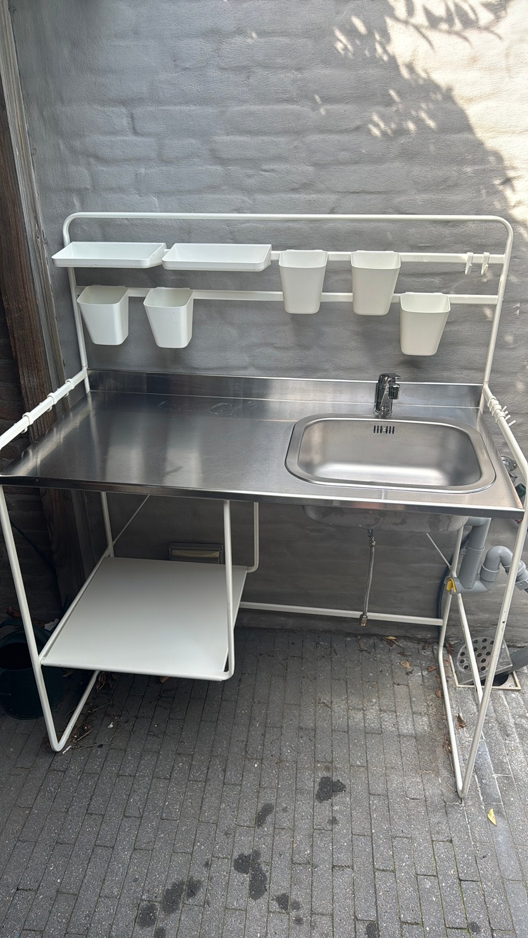 Ikea mobiele keuken, Ophalen, Gebruikt, Wit, Overige typen