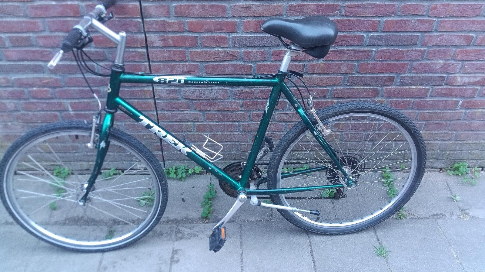 Trek 820 Mountainbike - Groen, Gebruikt, Fietsen en Brommers, Fietsen | Mountainbikes en ATB, Ophalen, Gebruikt, Geen vering, Trek