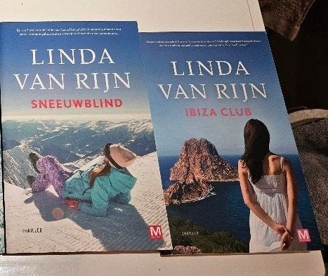 Thrillers Linda van Rijn, Ophalen of Verzenden, Zo goed als nieuw, Linda van Rijn, Nederland