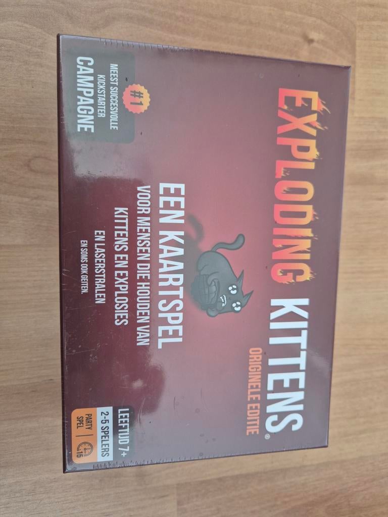Exploding Kittens - Originele Editie Kaartspel, Ophalen of Verzenden