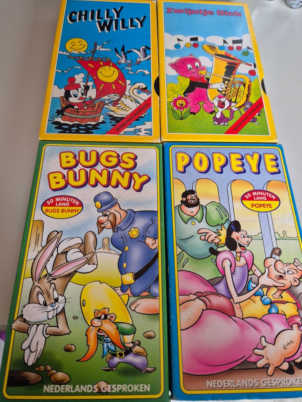 VHS VIDEO BANDEN, Gebruikt, Alle leeftijden, Overige typen, VHS