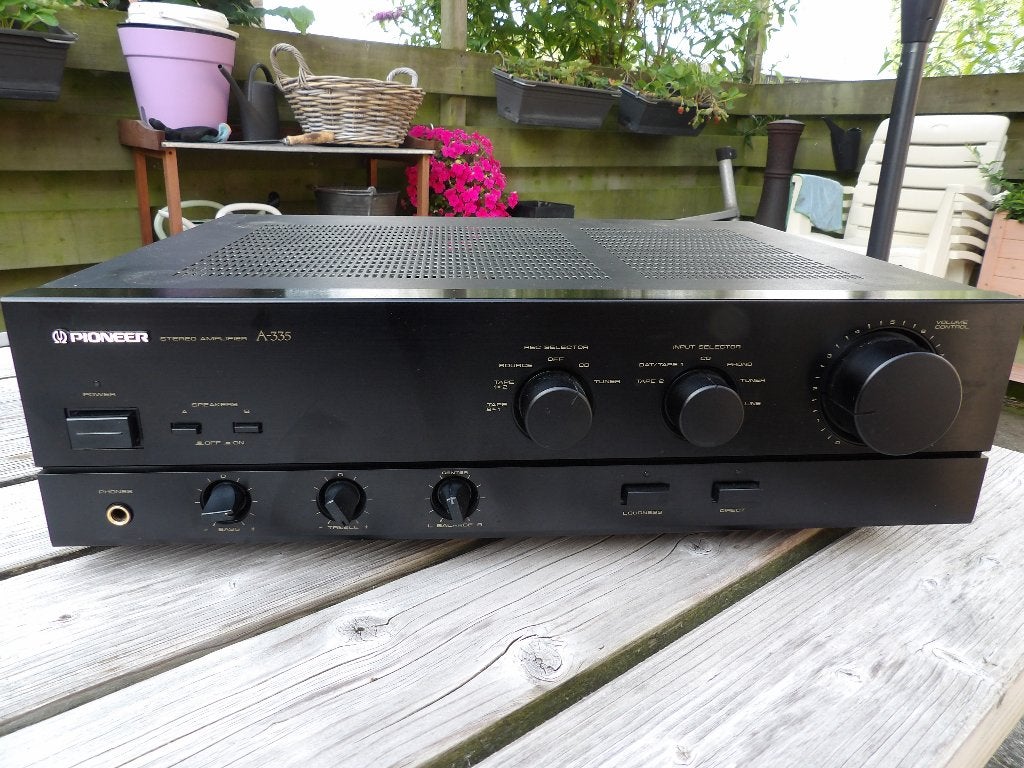 Pioneer Versterker A-335, Gebruikt, Ophalen of Verzenden, Pioneer, Minder dan 60 watt