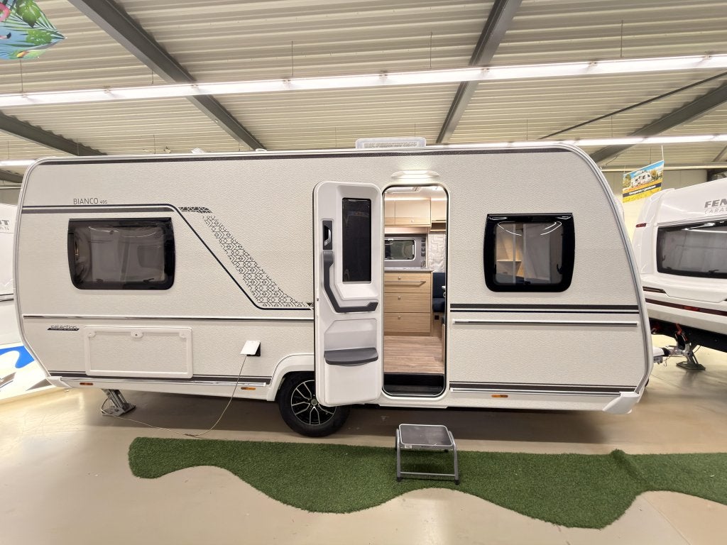 Fendt Bianco Selection 495 SG 1800KG + Enkele bedden, Caravans en Kamperen, Bedrijf, Schokbreker, Overige typen, 1250 - 1500 kg
