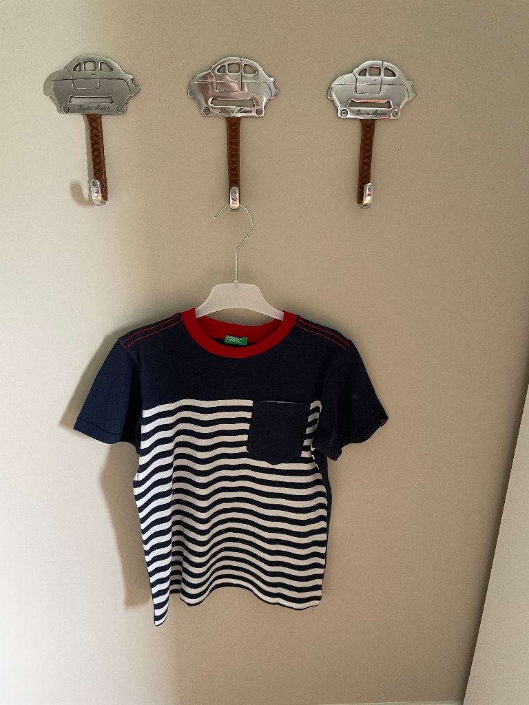 Shirt maat 122 Benetton, Kinderen en Baby's, Kinderkleding | Maat 122, Ophalen, Zo goed als nieuw, Shirt of Longsleeve, Jongen