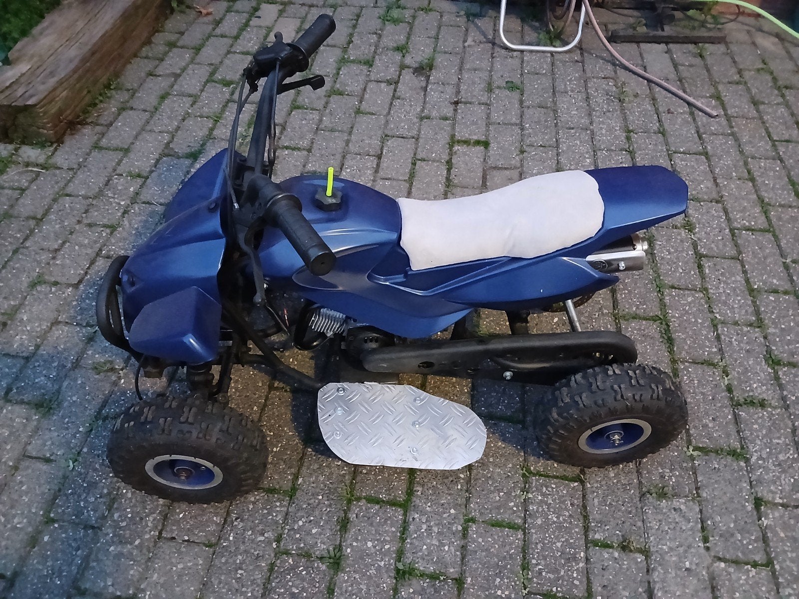 Kinderquad - quad - Blauw 49cc, Ophalen, Zo goed als nieuw, Overige typen
