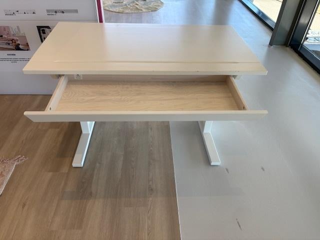LifeTime Bureau Incl. Lade - Verstelbaar, Gebruikt, 120 cm, Hout, In hoogte verstelbaar