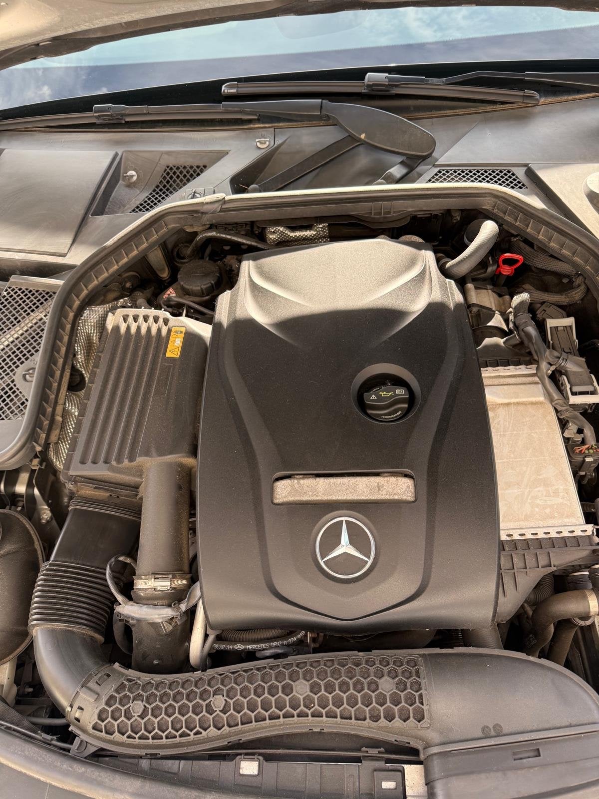 Mercedes-Benz C-Klasse C180 1.6 115KW Aut7 Estate 2014 Grijs, Auto's, Automaat, 745 kg, Achterwielaandrijving, 1800 kg