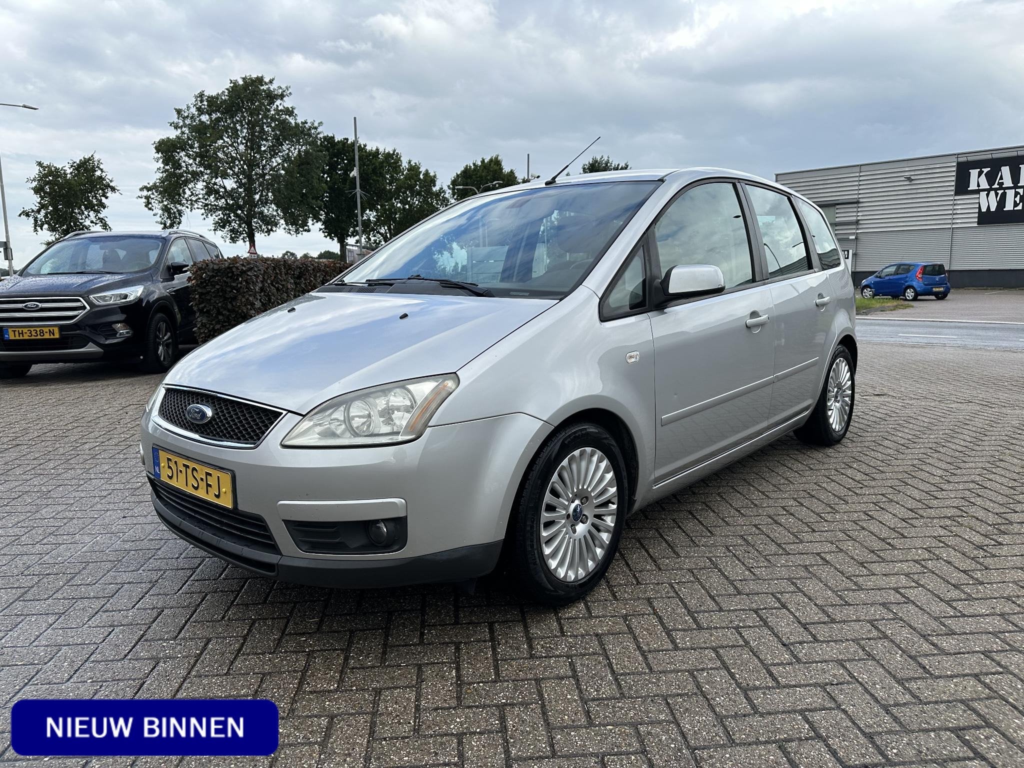 Ford Focus C-Max 1.8-16V Futura *GEARBOX NOISE* + CLIMATE CO, Auto's, Gebruikt, 700 kg, Origineel Nederlands, Bedrijf