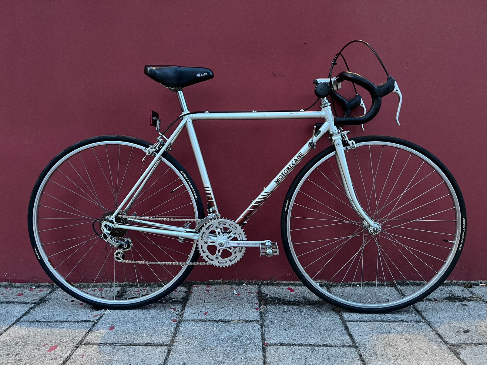 Vintage Motobecane Sprint racefiets te koop. Framemaat 50 cm, 28 inch, 49 tot 53 cm, Zo goed als nieuw, Ophalen