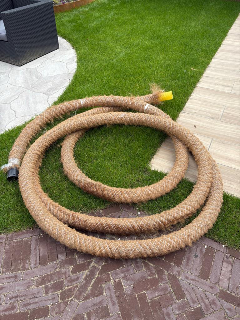 Nieuwe kokos drainagebuis, 13 meter, 80 mm, Ophalen, Nieuw