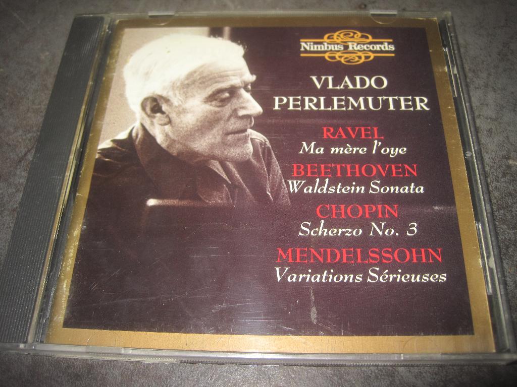 Vlado Perlemuter piano Ravel Beethoven Chopin op Nimbus, Ophalen of Verzenden, Classicisme, Zo goed als nieuw, Kamermuziek