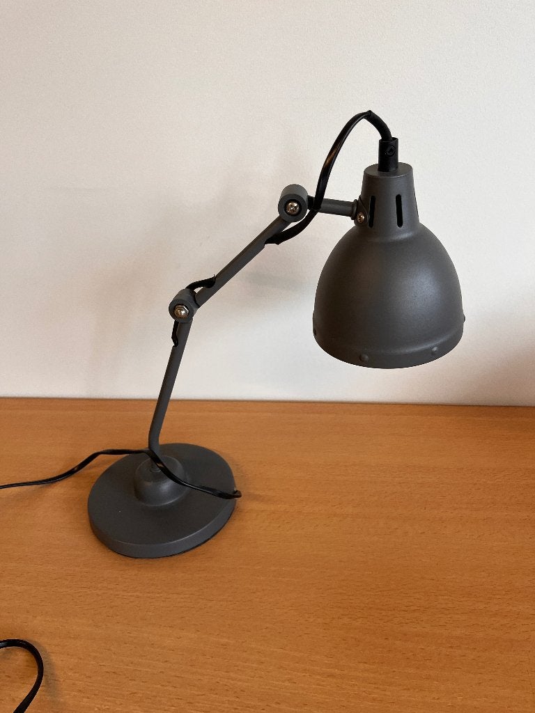 Verstelbare Metalen Bureaulamp Kwantum, Ophalen, Gebruikt, Overige merken, 35 cm
