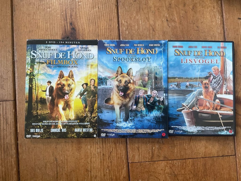 Snuf De Hond Filmcollectie, Avontuur, Inclusief doosje, Vanaf 9 jaar, Engels
