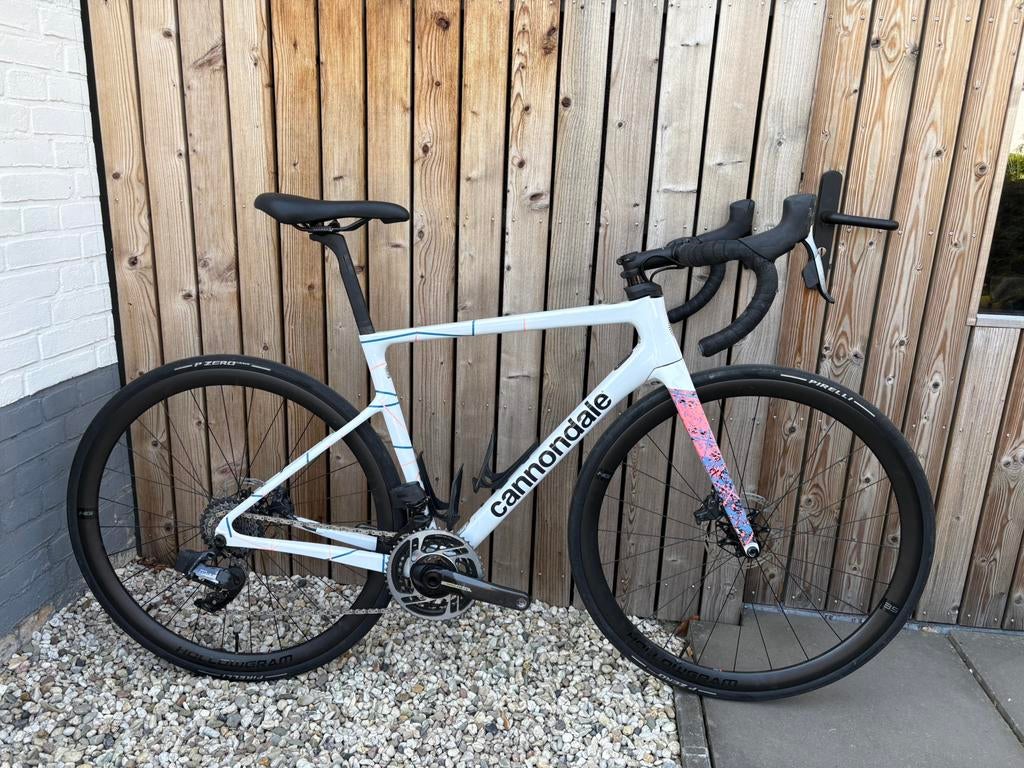 Cannondale Supersix EVO Hi-Mod maat 51 Sram Force AXS, Fietsen en Brommers, Overige merken, 28 inch, Stalbergweg, Gebruikt