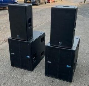 Db Technologies DVX set, Gebruikt, Inclusief standaarden, Speakerset, Ophalen