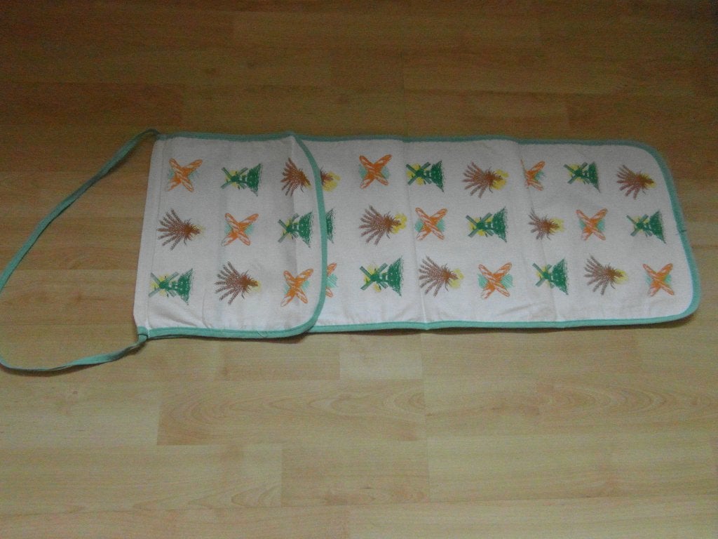 (Stok) brood zak van stof, Gebruikt, Katoen, Wasbaar, Wit