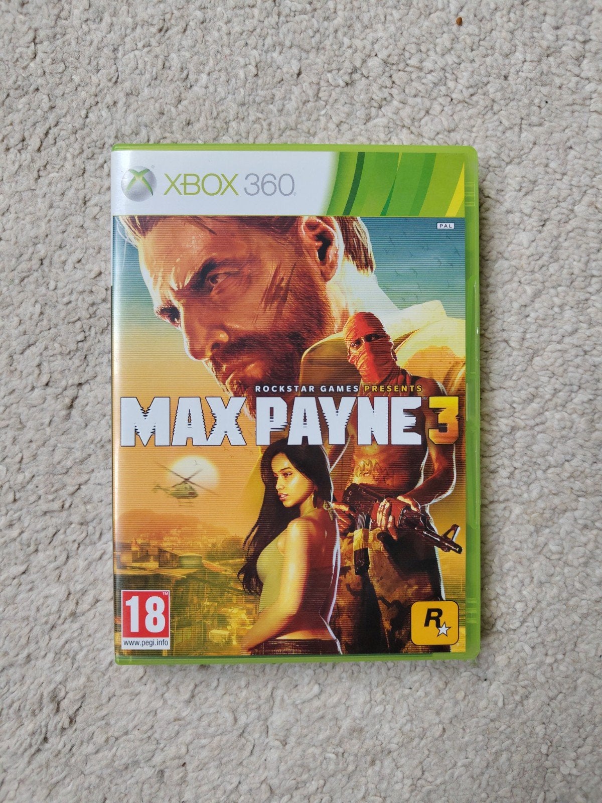Max Payne 3 Xbox 360, Spelcomputers en Games, Online, Gebruikt, Vanaf 18 jaar, Shooter