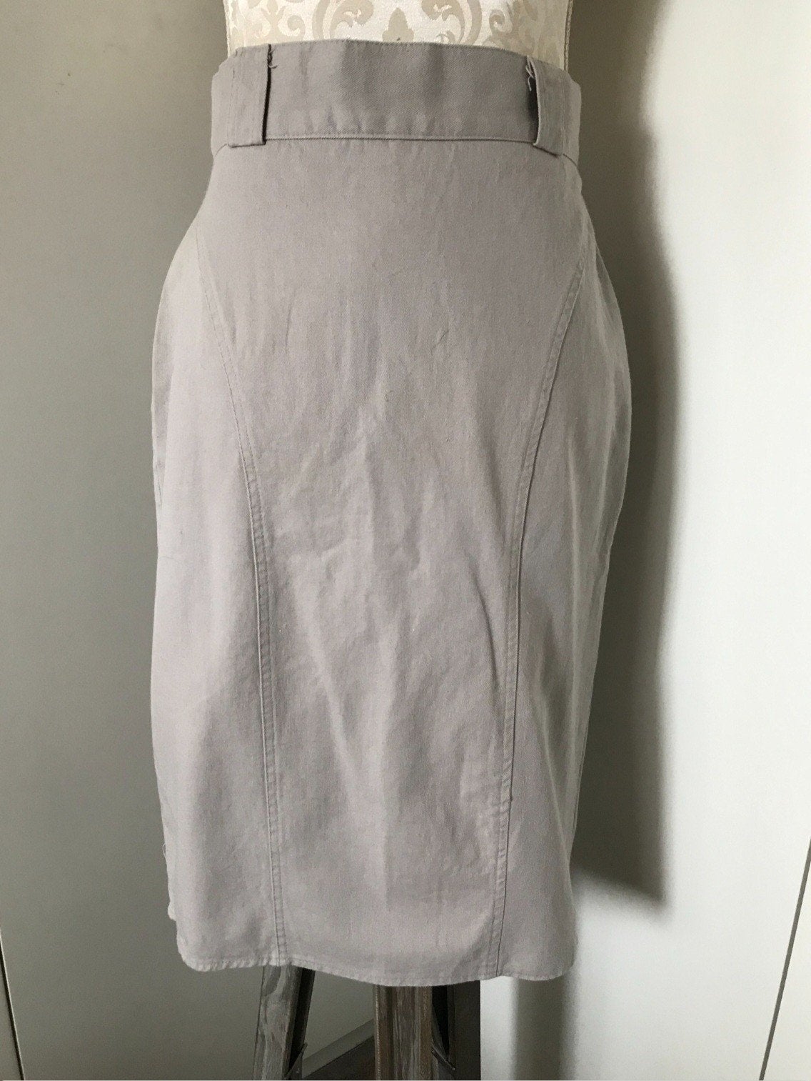 Vintage Katoenen Rok, Kleding | Dames, Rokken, Overige kleuren, Ophalen of Verzenden, Zo goed als nieuw, Maat 36 (S)