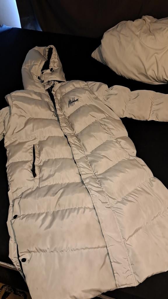 Malelions winterjas XL, Ophalen of Verzenden, Zo goed als nieuw, Maat 46/48 (XL) of groter, Zwart